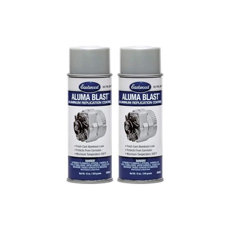 Eastwood Acrylic Aluma Blast Low Gloss Spray On Durable Paint