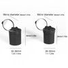 Bike Handlebar Rearview Mirror Bicycle Bar End Mirror 360 Degree
