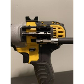 DEWALT (5 pack). Triple Drill Bit Holder For Dewalt Makita Milwaukee Ryobi Bosch Drill