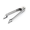 SUWADA Kitchen Tweezer, Tongs, Peeling, Sprout Remover, Stainless Steel, Made