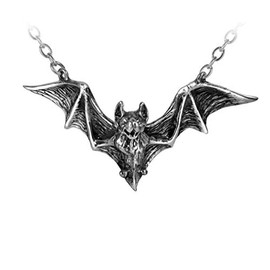 Alchemy Gothic Om Strygia Vampire Bat of Balkan Necklace [Jewelry] Alchemy.