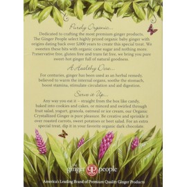 Ginger People Organic Crystallized Ginger Box -- 4 oz Each