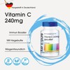 Vitamin C 240mg, buffered vitamin C, calcium ascorbate with rosehips,