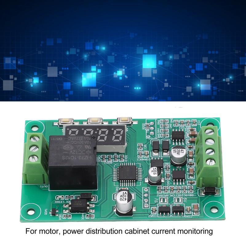 AC220V 0‑30A Current Detection Module High Accuracy Digital Display Current