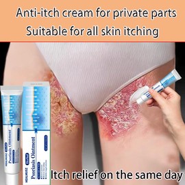 TikTok Viral Psoriasis & Fungus Cream 20g – Extra Strength Natural Formula, Stops Itching Fast, Repairs Dry Skin, Soothes Psoriasis, Ringworm & Jock Itch