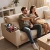 Lifewit Plastic Rotating Couch Armrest Table, Adjustable Sofa Arm Clip