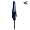 10 X 6.5t Rectangular LED Lighted Outdoor Umbrellas for Patio