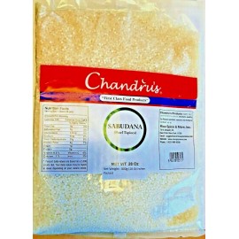 Chandru's Sabudana Small (Pearl Tapioca, Sago, Cassava) -28 Oz (800g) Chandru's-US Seller
