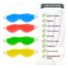 Universo en Linea Paquete 50pzs Antifaz Gel Térmico Descansa Ojos