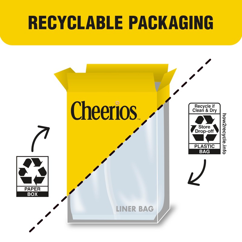 Cheerios Protein Cereal, Cookies and Crème, 8g Protein, Family Size,