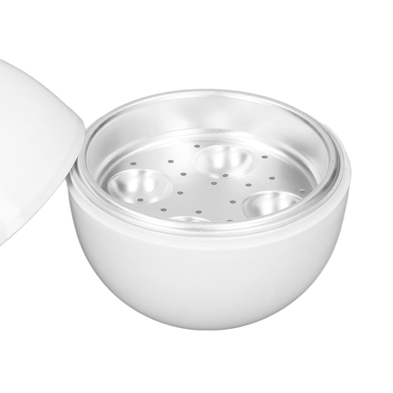Microwave Egg Boiler for 4 Eggs, Boiled Egg Poachers, Rapid