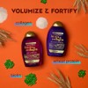 OGX, Shampoo Volumen y Fuerza Extra de Biotina y Colágeno,