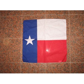 NOV Texas TX The Lone Star State 22"x22" Cotton Bandana