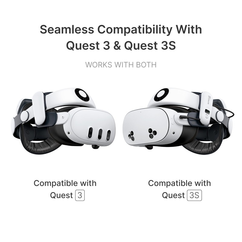 BOBOVR S3 Pro Battery Strap Accessories,Head Air Cooling System and