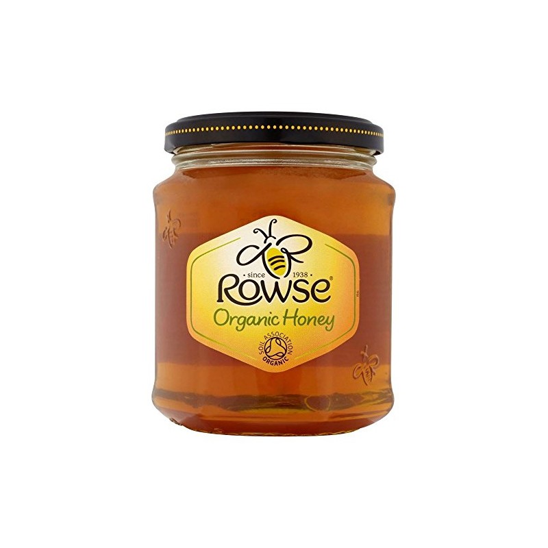 Rowse Clear Organic Honey (340g) - Pack of 6