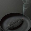 PAPER INCENSE HAKO Leaf Incense, HA Ko, Black, 6 Pieces,