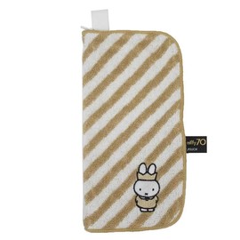 Eye-Up Miffy Dotto Pouch, Miffy, Gold, BE 70th 70th Anniversary. POUCH Plastic Bottle Pouch, Towel, Concealed Storage, Crown