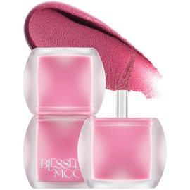 【BLESSED MOON Official Japan】Veil Blur Lip Tint (04 Hash Pink) Blessed Moon Korean Cosmetics Matte Lip Semi-Matte Lipstick High Pigmentation