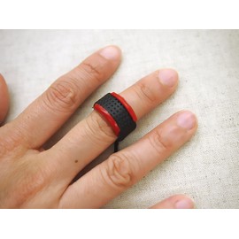 KAWAGUCHI 07-361 Cell Leather Finger Pulls, Pack of 3, One Size Fits All