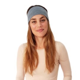 Brand elia, Leisure Yoga Sports Head Band Hair Band Fashion Accessory for Women. Hand Made in Spain. - dark grey