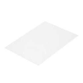 MECCANIXITY ABS Plastic Sheet 8 Inch x 6 Inch x 0.04 Inch ABS Styrene Sheets for Building Model DIY Crafts Panel White