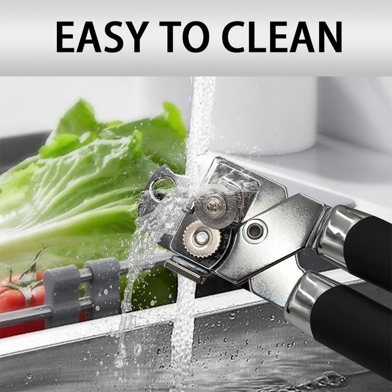 Tin Openers Manual Can Opener 3-in-1 Stainless Steel Tin Openers
