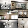 CRLight 8W 4000K LED Candelabra Bulb Daylight White, 80W Equivalent