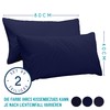 Dreamzie Pillowcases, 40 x 80 cm (Set of 2), 100%