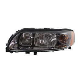 For Volvo S60 2005-2009 Headlight Assembly Driver Side CAPA Certified VO2502120C