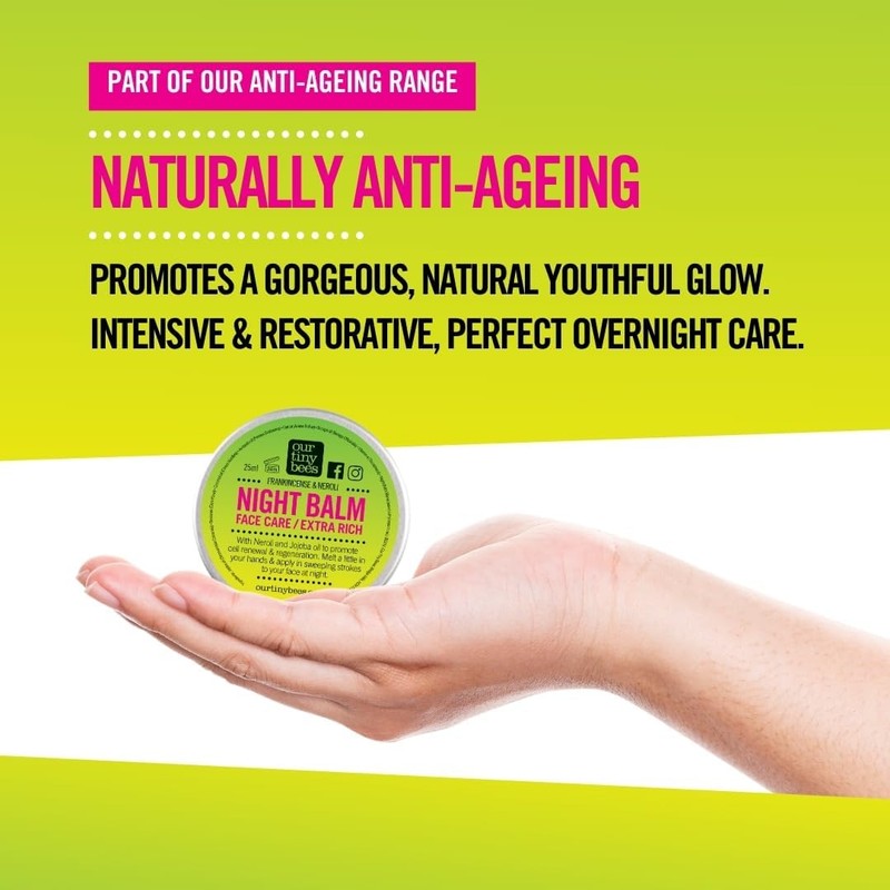 Frankincense and Neroli Face Balm |100% Natural Balm | Deeply