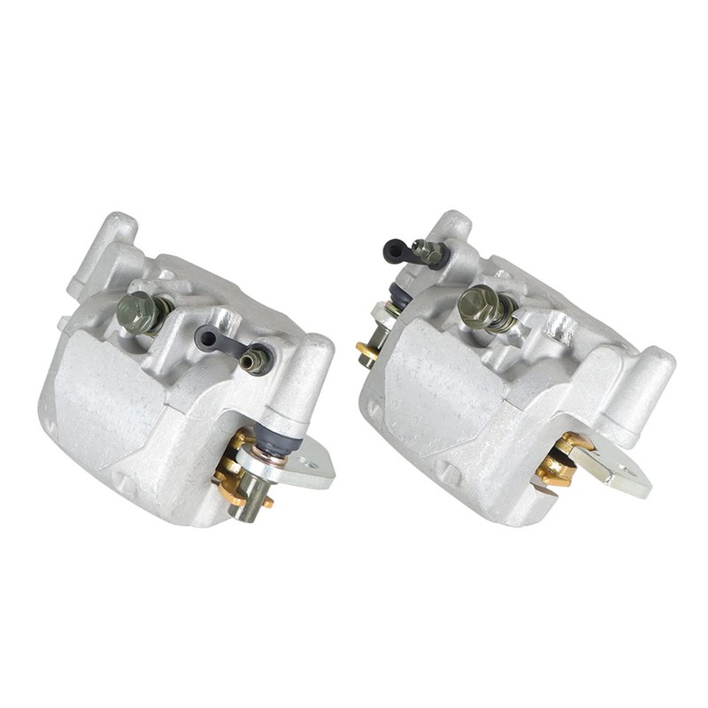 labwork Front and Rear Brake Calipers with Pads Replacement for