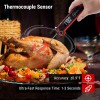 ThermoPro TP620 Instant Read Meat Thermometer with Thermocouple Sensor, Ambidext