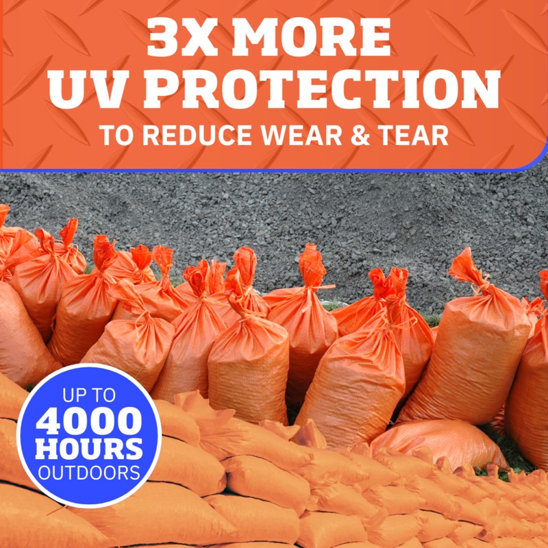 DURASACK Pro Max Heavy Duty Sand Bags for Flooding with