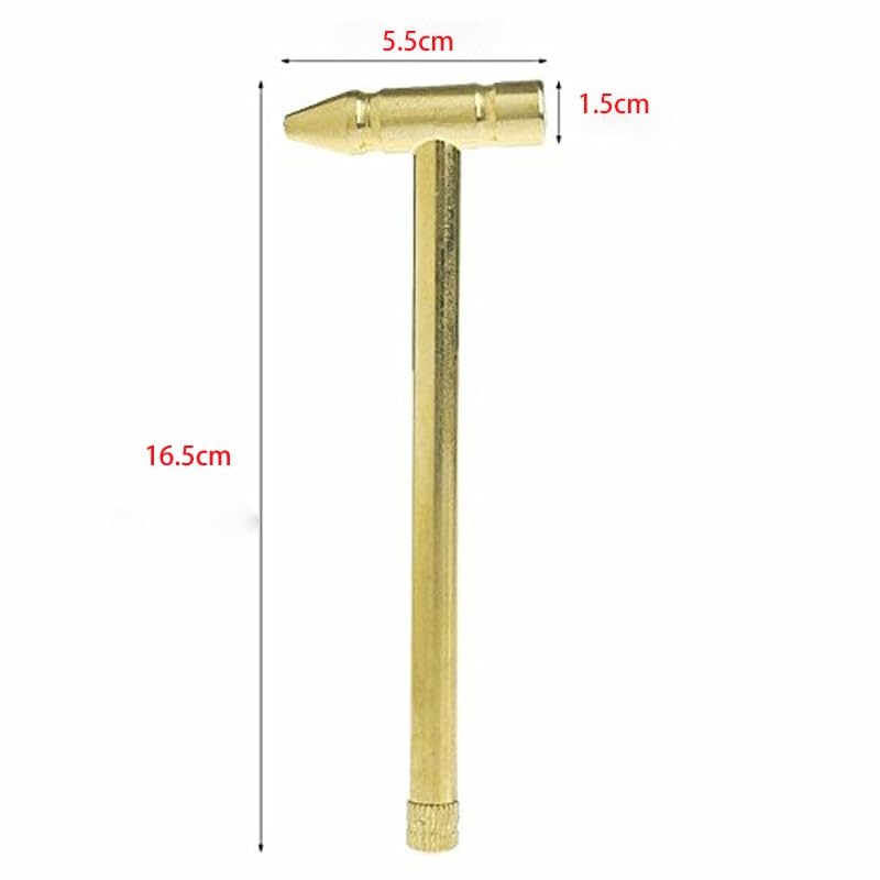 Brass Hammer, 5 in 1 Multifunction Dual Head Micro Hammer