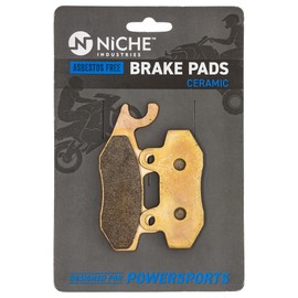 NICHE Brake Pad Kit for Can-Am Maverick 1000 705601147 705600398 715500335 715500336 Front Rear Ceramic
