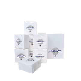 UNGRAVITY Caja de Magnesia Gimnasio, 1 LB, Contiene 8 Cubos de 57gr c/u, Carbonato de Magnesia, Gimnasia, Halterofilia, Escalada, Calistenia, Crossfitness, Color Blanco