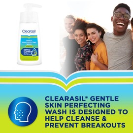 Clearasil Daily Clear Skin Perfecting Gel Wash Sensitive (Pack of 3 x 150 ml)