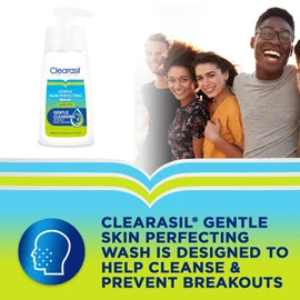 Clearasil Daily Clear Skin Perfecting Gel Wash Sensitive (Pack of 3 x 150 ml)