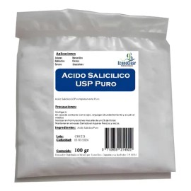 A. Salicilico Puro Grado Usp 100 Gr Mejor Calidad                                                                                                     