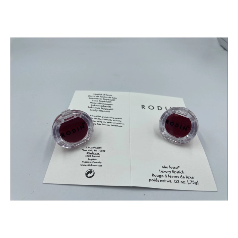 RODIN Olio Lusso Luxury Liptick RED HEDY LOT Of 2
