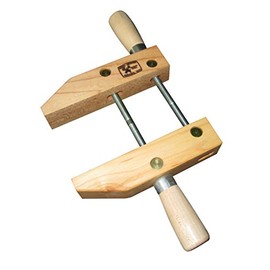 Dubuque Clamp Works Made in USA Wood Hand Screw Clamp 6 inch Hard Maple Jaw