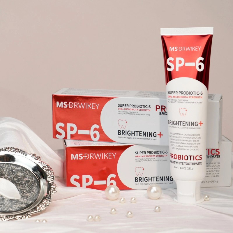 MSDRWIKEY SP-6 6-Probiotic Whitening Toothpaste & Brighten & Oral Health