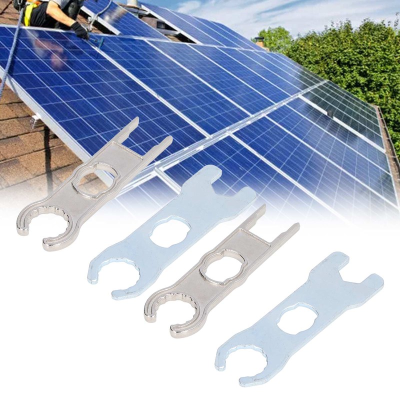 2Sets Solar Connector Wrench High Hardness Light Weight Solar Connector