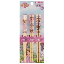Sofia the First Chopsticks Bamboo Chopsticks Set of 3 [415883] , assorted colors