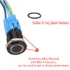 ESUPPORT 16mm 12V 3A Car Blue LED Light Angel Eye
