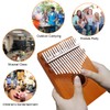 Kalimba Thumb Piano 17 Keys with mahogany Wood Portable Mbira