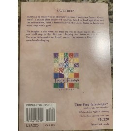 Eco-Friendly Afghan Hound Dog Blank Art Folded Greeting Card Stationery