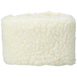 Trimits Faux Fur Trim, Cream Sheepskin, 2m x 80mm, 100% Polyester, TT00280CRM
