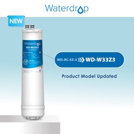 Waterdrop RC 3 EZ-Change Advanced Water Filter Replacement, Replacement for Culligan® RC-EZ-3, IC-EZ-3, US-EZ-3, RC-EZ-1, Brita® USF-201, USF-202, DuPont®, 2K Gallons (Pack of 2)