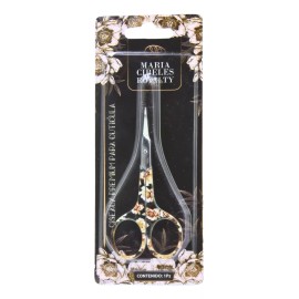 Maria Cibeles Royalty Tijera Premium Para Cutícula, Uñas, Manicura. Mc Royalty